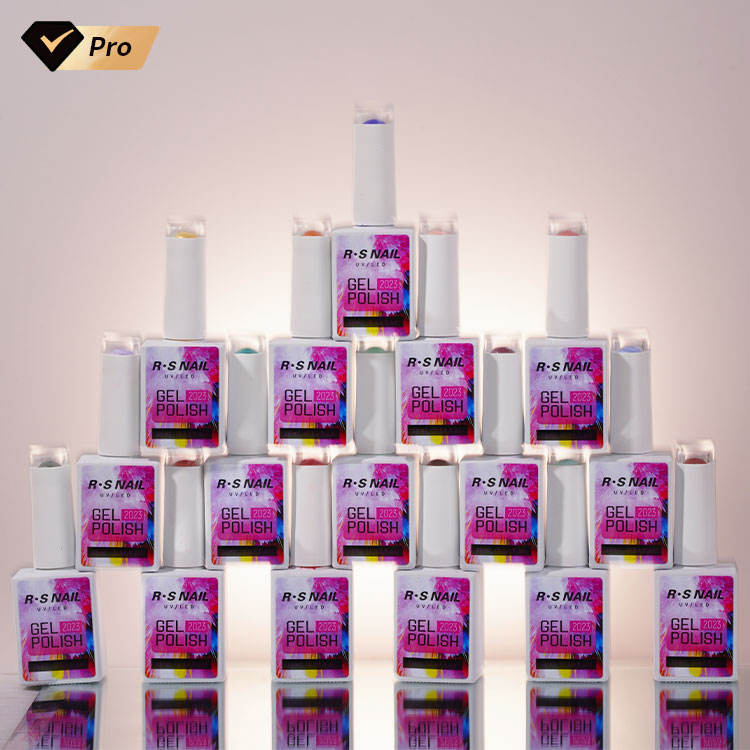 R S Nail 3 Step Gel New 640 Colors Nail Gel Polish Create Your Own Brand Long Lasting Private Label UV Gel Nail Polish