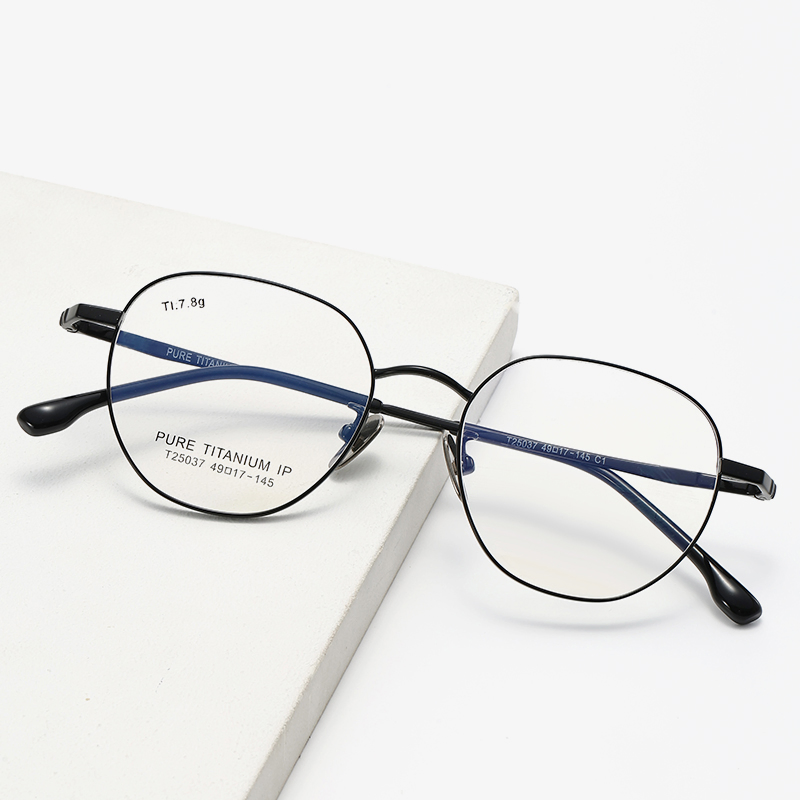Titanium Eyeglasses Frame Protection Eyewear Spectacle Glasses Frames Optical Ladies Eye Wear