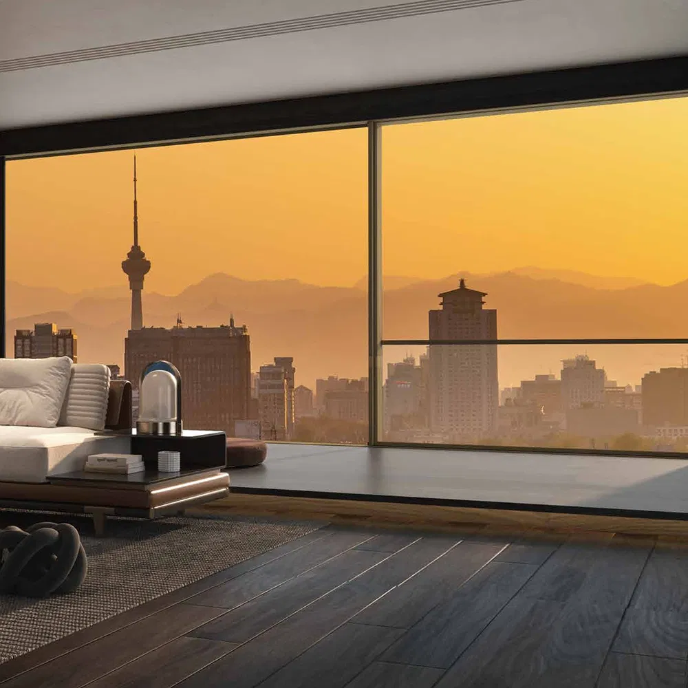 Panorama Series Aluminum Metal Sliding Pan System Door