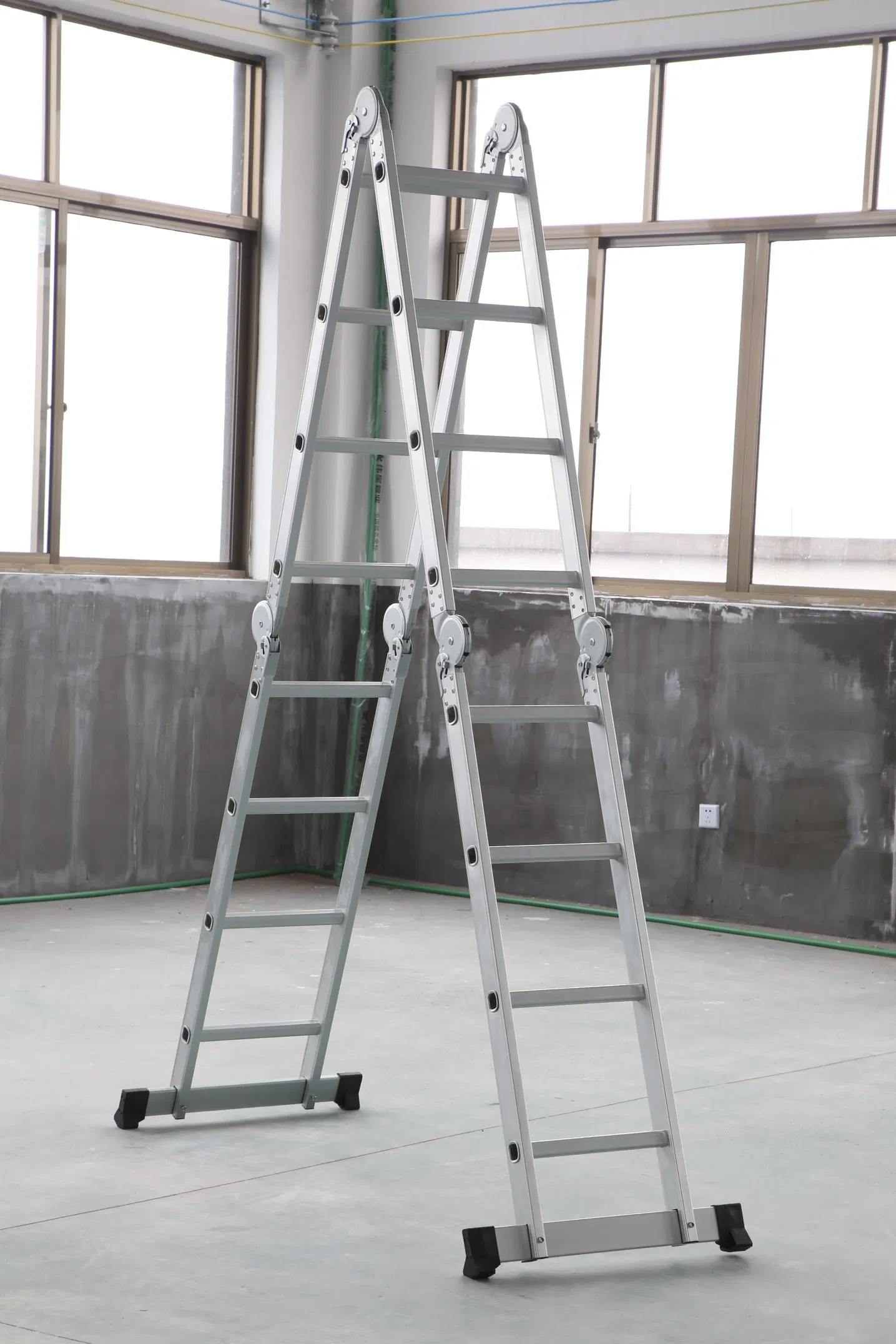 Double Side A Shape Multi-Purpose Ladder Extension Household Folding Ladder