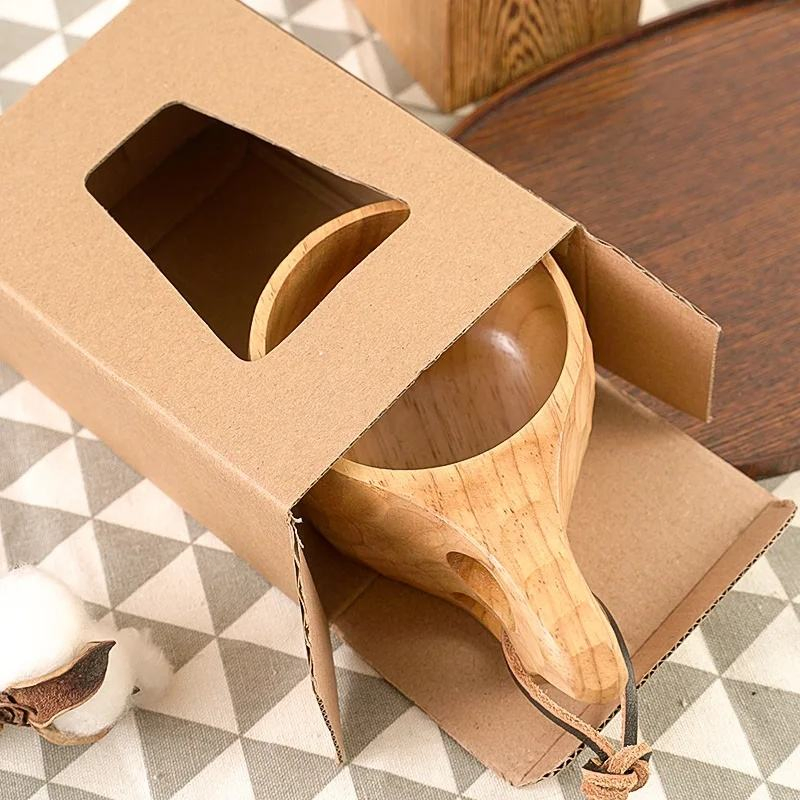 Eco-Friendly Custom Acacia Wood Camping Cups for Wholesale