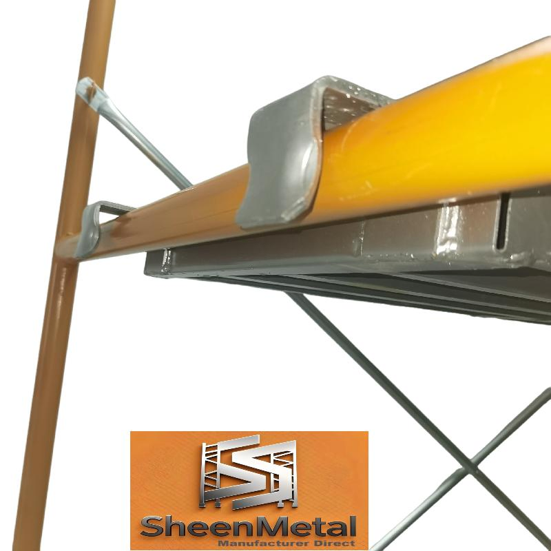 Mobile H-Frame Scaffolding System for Lightweight Construction Projects