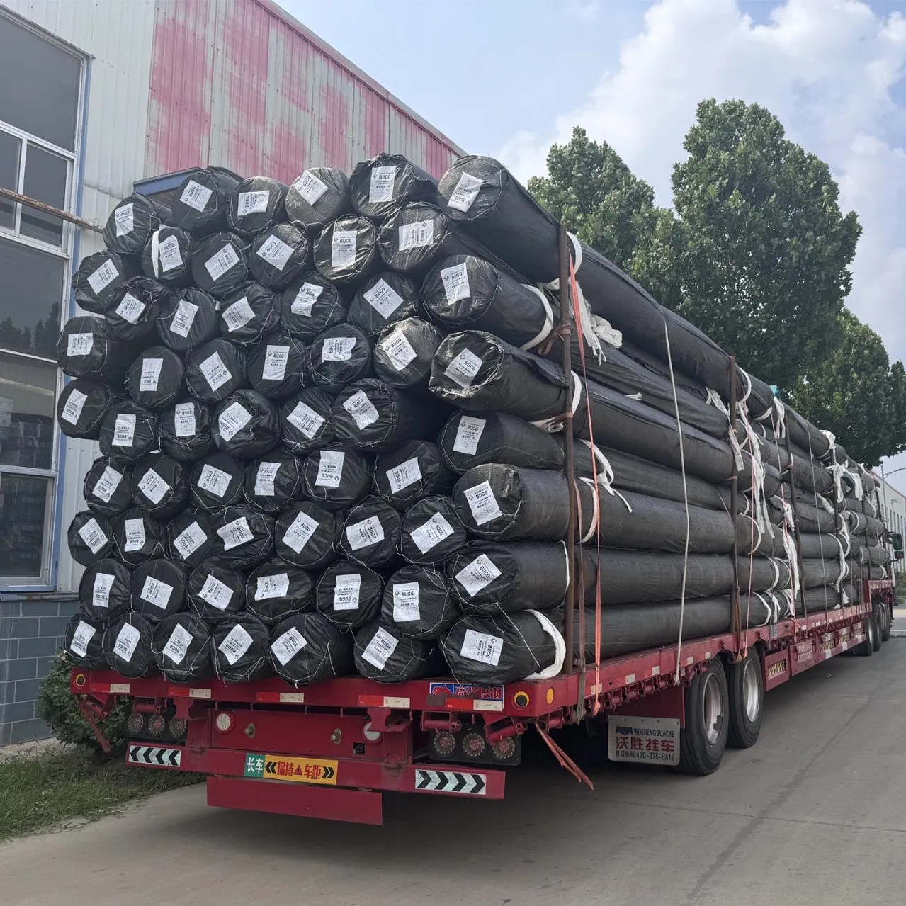 Woven Planter Bag Weed Mate Fabric Road Geotextile