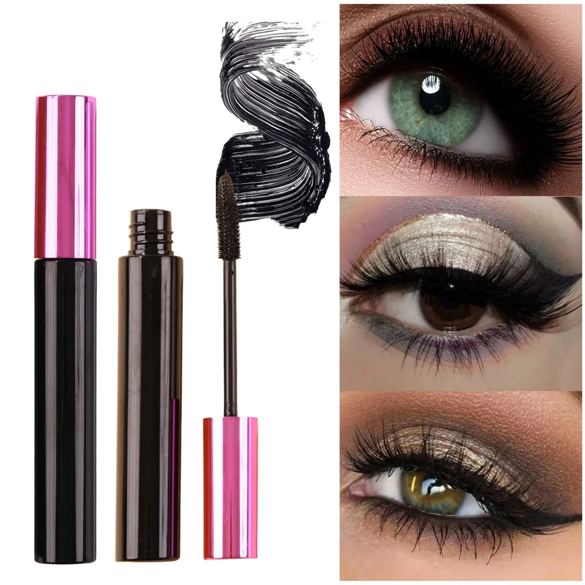 Waterproof and Sweat-Proof Long-Lasting Thick Quick-Drying Mascara Cosmetics