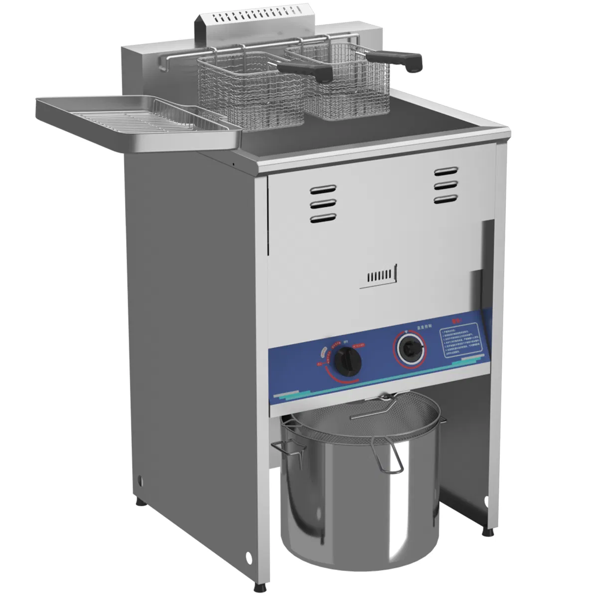 Wholesale 40L Gas Fryer Chicken Beef Commercial Gas Fryer