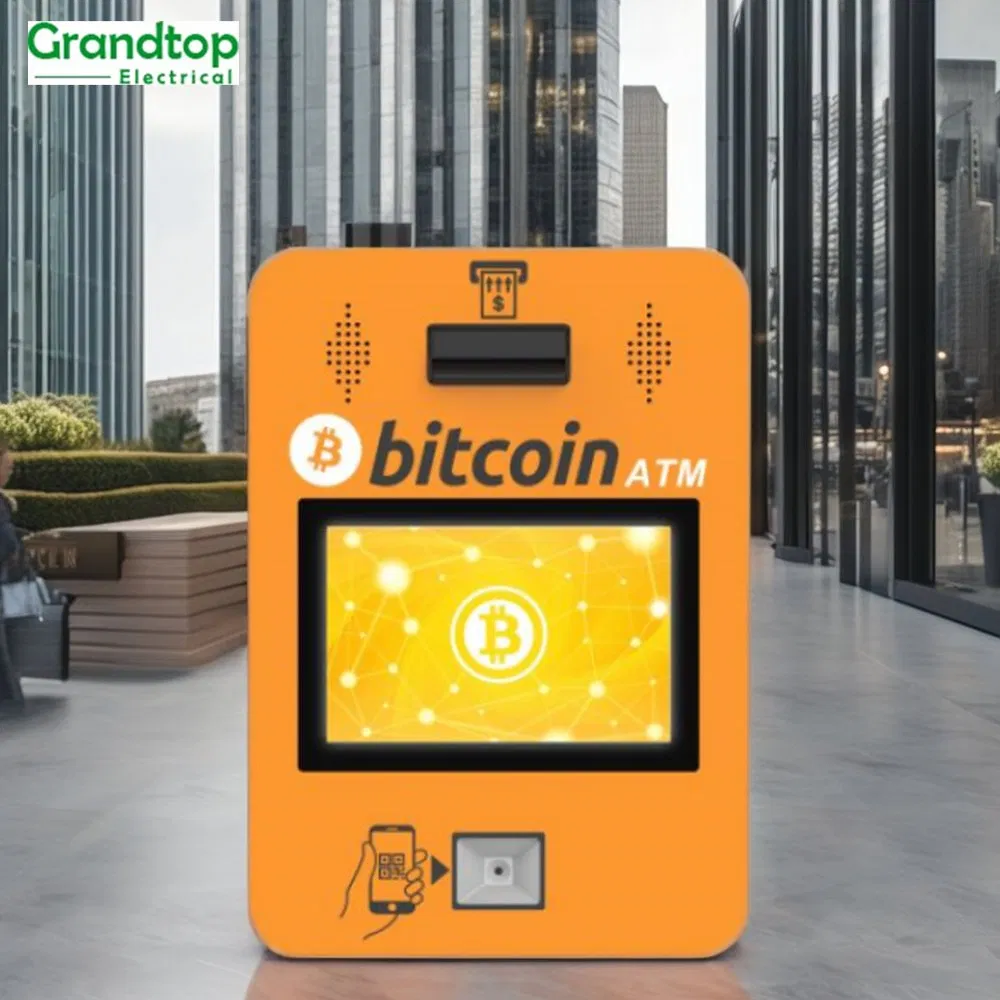 10.1 Inch Desktop Self Service Kiosk ATM Machine with Btc Token Exchange