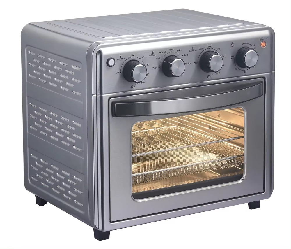 30L 1600W Large Capacity Deluxe Air Fryer Toaster Oven Digital Electric Air Fryer Convection Oven