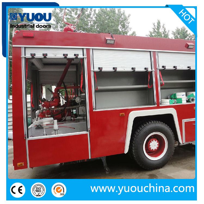 Fire Fighting Truck Security Proofing Aluminum Alloy Roller Shutter