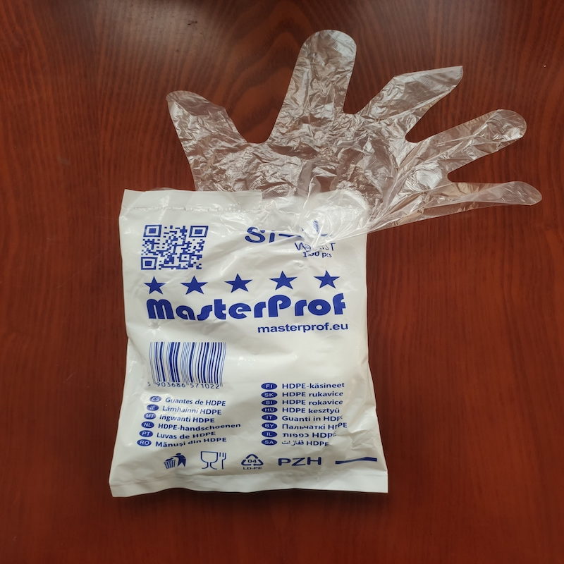 HDPE Disposable Household Glove with Cheap Price