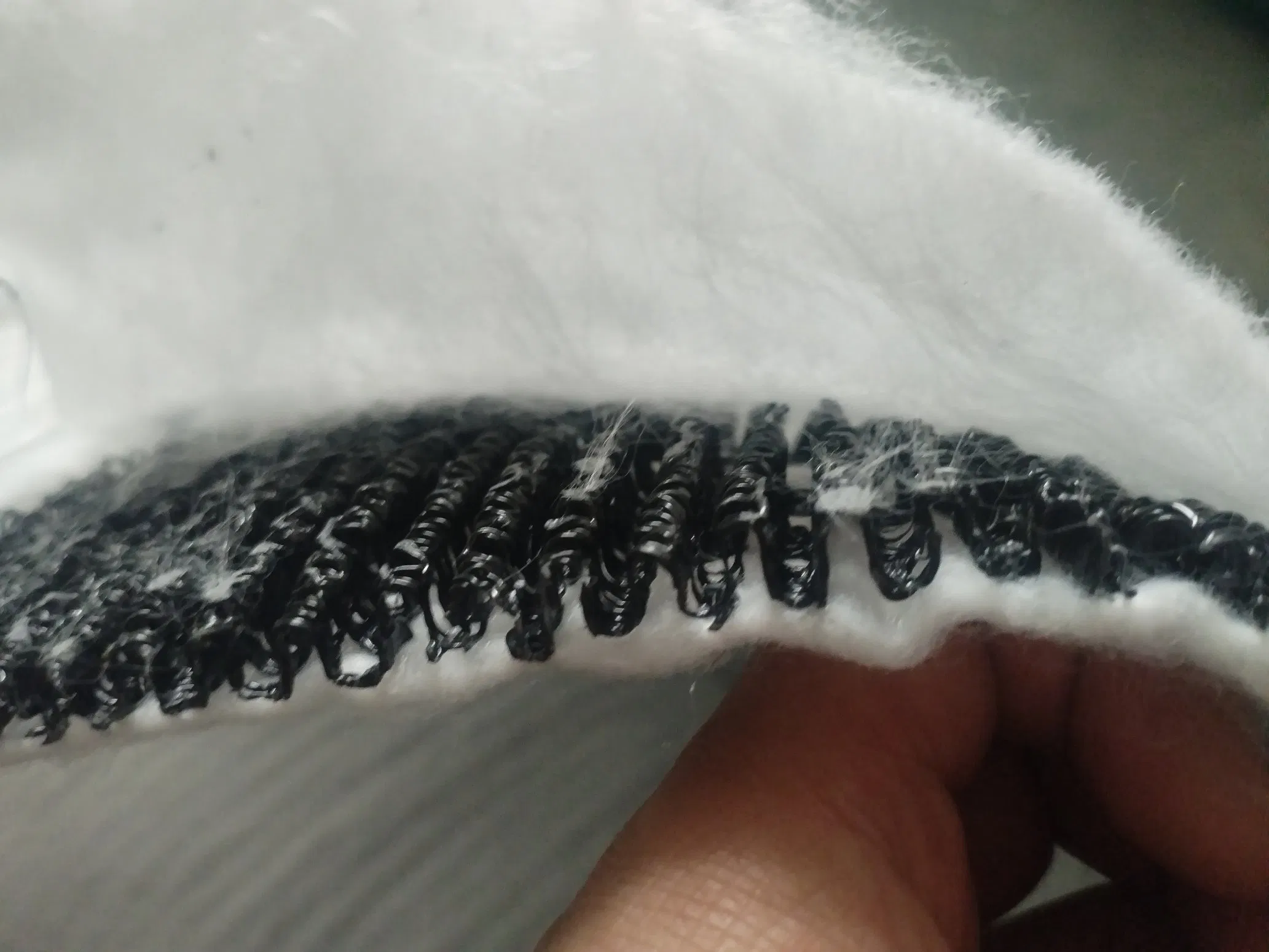 Tunnel Pavement Retaining Wall Seepage Drainage Mat W-Shaped Composite