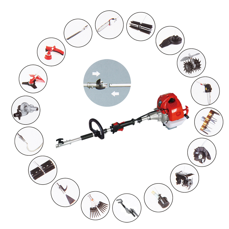Jusen 26cc Multi-Function Gasoline Palm Trimmer