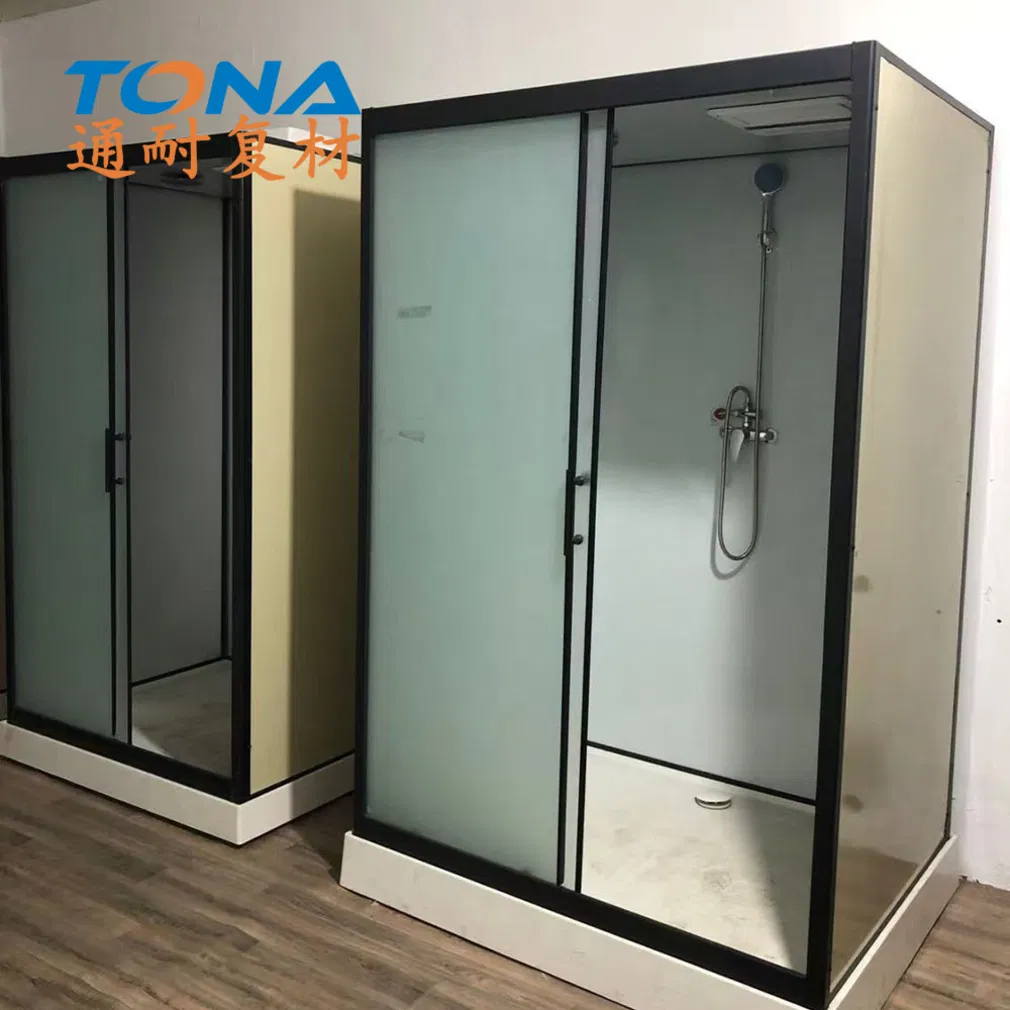 Easy to Install SMC Bathroom with Prefab Shower Room for Construction Site Workers