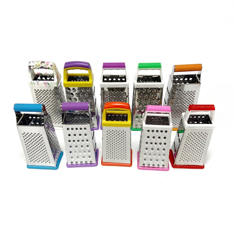 Тёрка для овощей и сыра 4-в-1 из нержавеющей стали