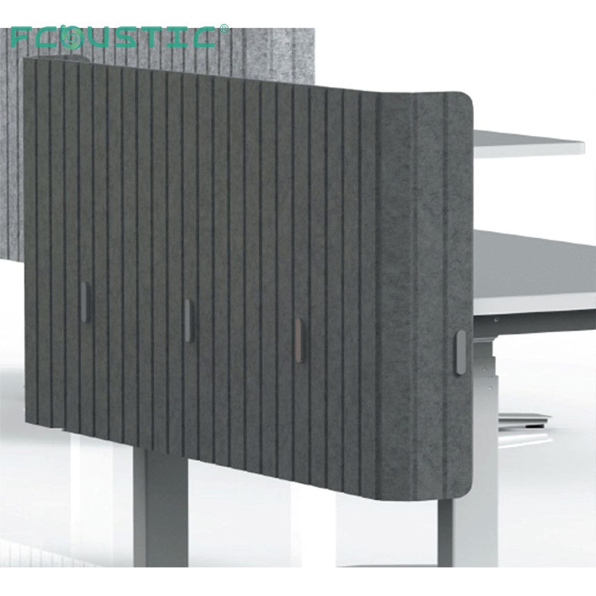 Workstation Fabric Wrapped Polyester Desk Privacy Panel Baffle Office Partitions