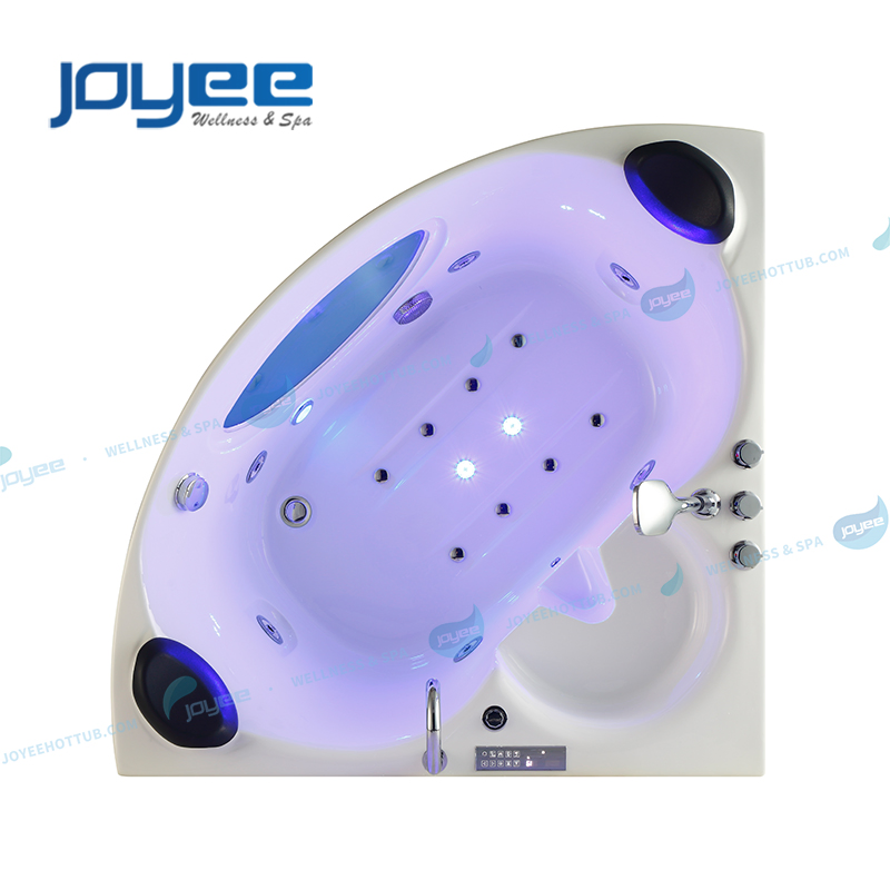 Угловая джакузи для двоих Joyee с гидромассажем