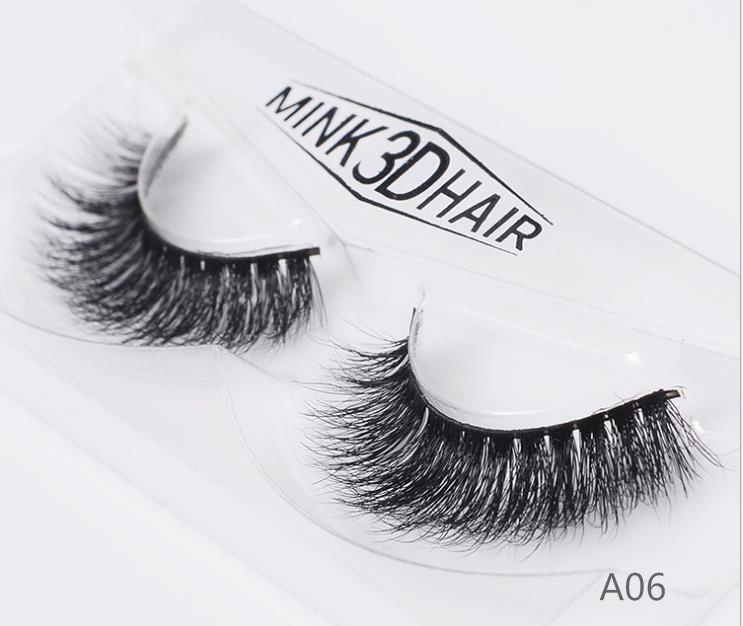Labor Hair 3D Soft Mink Hair False Eyelashes Handmade Makeup Tools