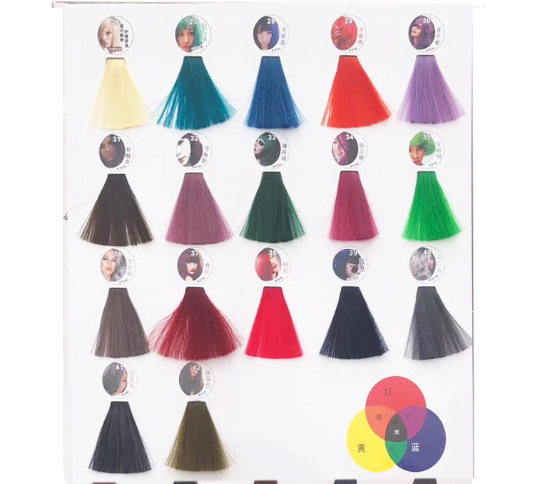 Highest Quality No Ammonia Fashion Semi Permanent Hair Color Manicure with Wholesale Price