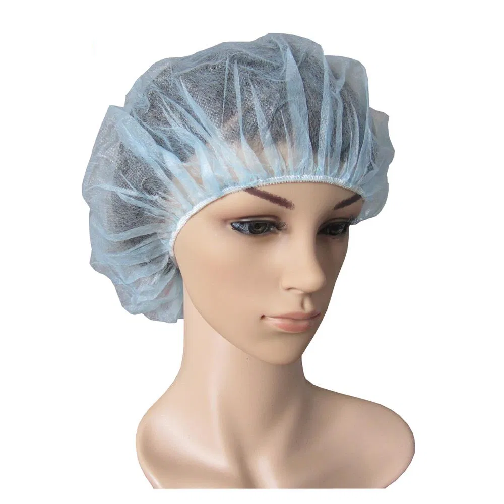 Factory Price Round Cap Disposable Bouffant Cap