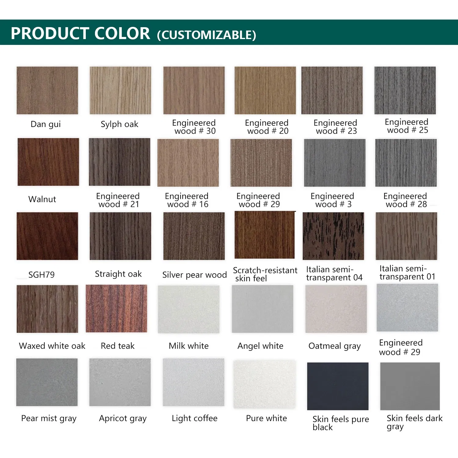 Factory Price Wholesale Modern Flat Simple Fashion Customer Sliding Interior Solid Wooden WPC PVC MDF Steel Metal Glass Security Entrance Door Wood of House