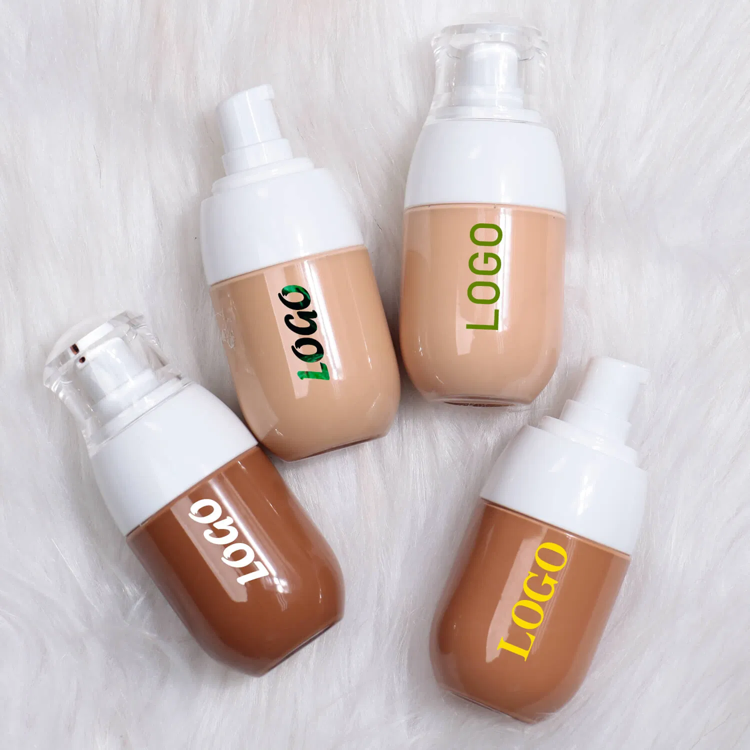 Global Skin Tone Liquid Foundation Base Wholesale Makeup Bulk in Stock
