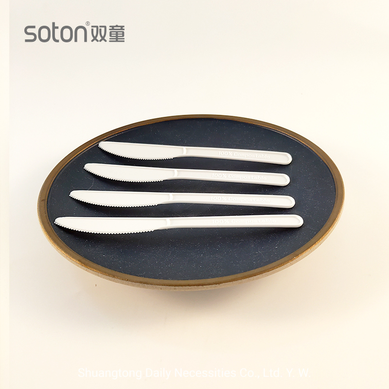 Compostable Eco-Friendly Cpla Knife Cutlery