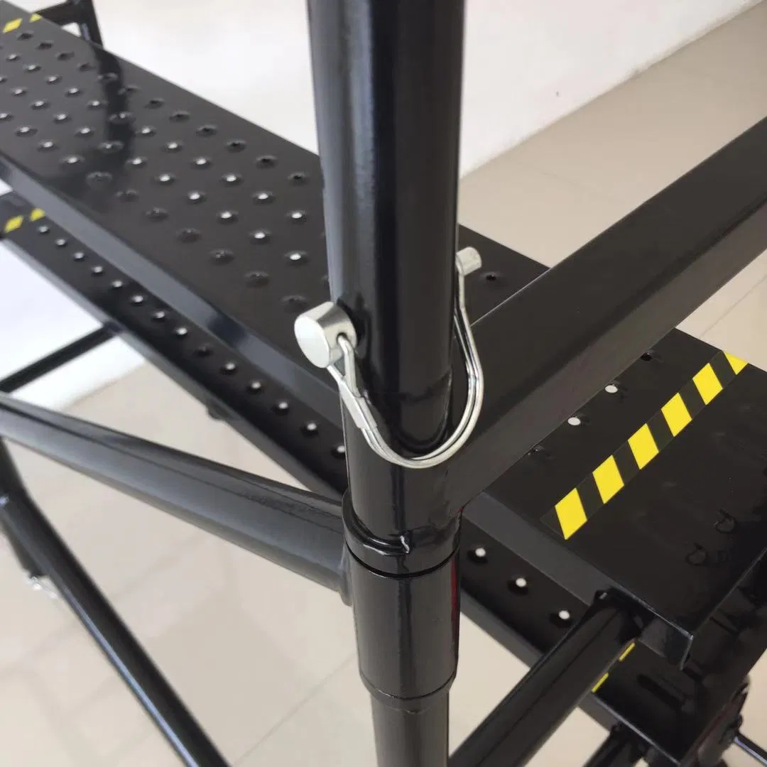 Metal Folding Steel Scaffold with Wheels