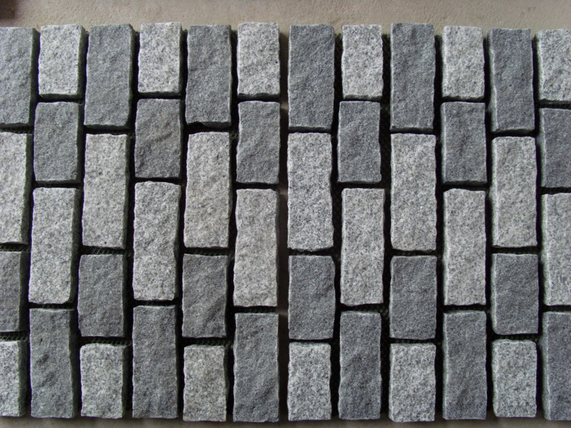 G602/G603/ Light Grey Granite Cubes/Paving Stone/Cobblestone/Tile Pebblestone Outdoor Externior Garden Decoration