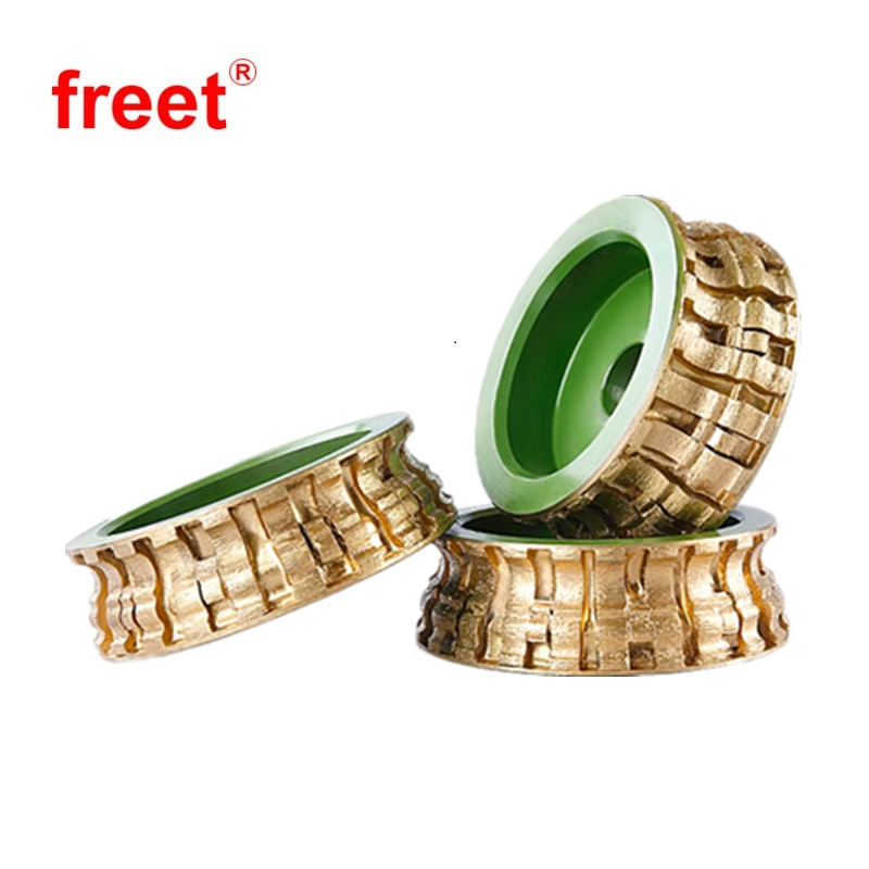 Diamond Sintered Stone Edge Full Bullnose Profiling Wheels for Milling Granite Marble