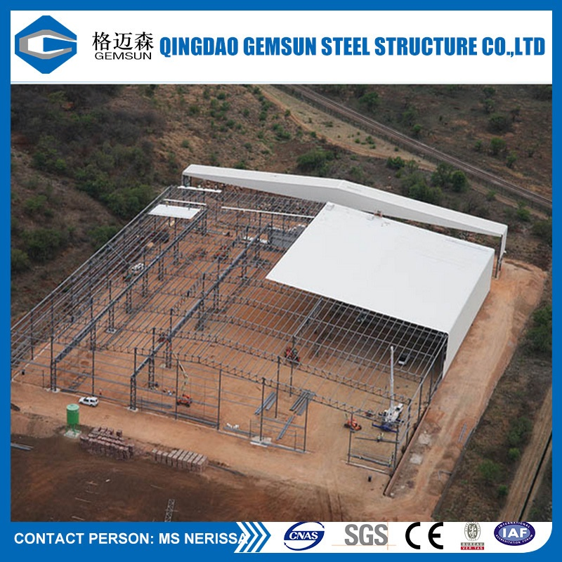 Steel Structure Warehouse Workshop Steel Building Steel Material Hangar Warehouse Column Building Steel Structure