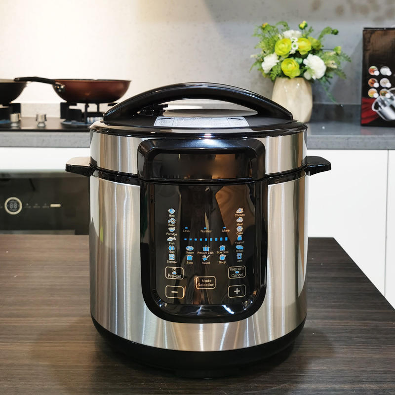 Multiple Functions 12 in 1 Intelligent LED Display Stainless Steel Electrical Pressure Rice Cooker