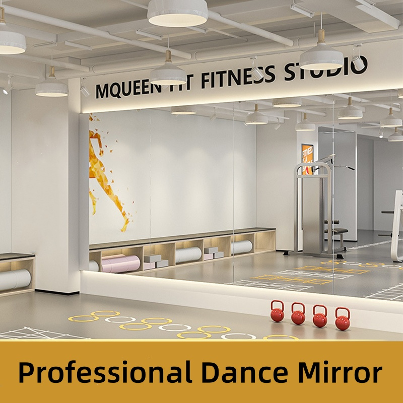 Affordable Customizable Large Wall Gym Mirror for Home Fitness