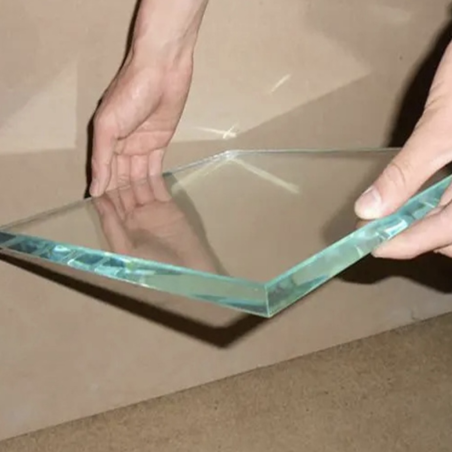Thick Clear Flat Tempered Toughened Glass for Shower Room Ultra Clear Glass