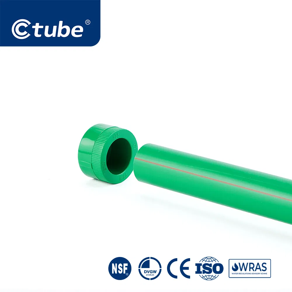 Ctube High-Temperature Resistant PPR End Cap Pipe Fittings
