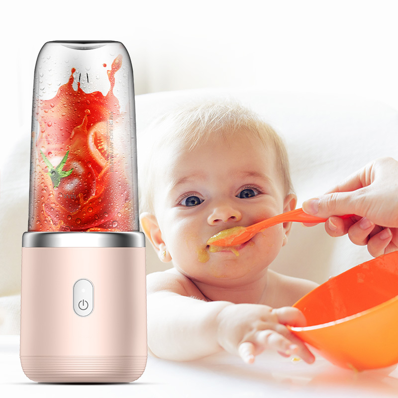 New Personal Mini Electric Fruits Vegetable Juice Automatic Blender and Mixer USB Rechargeable Juicer Hand Portable Blender