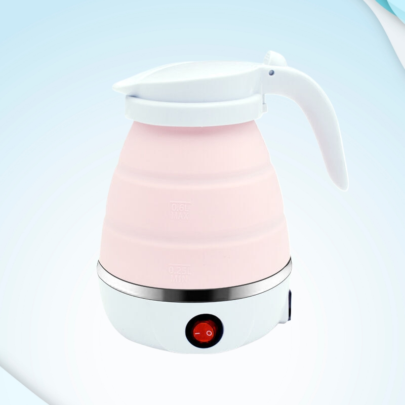 Portable Folding Kettle for Camping and Travel Convenience