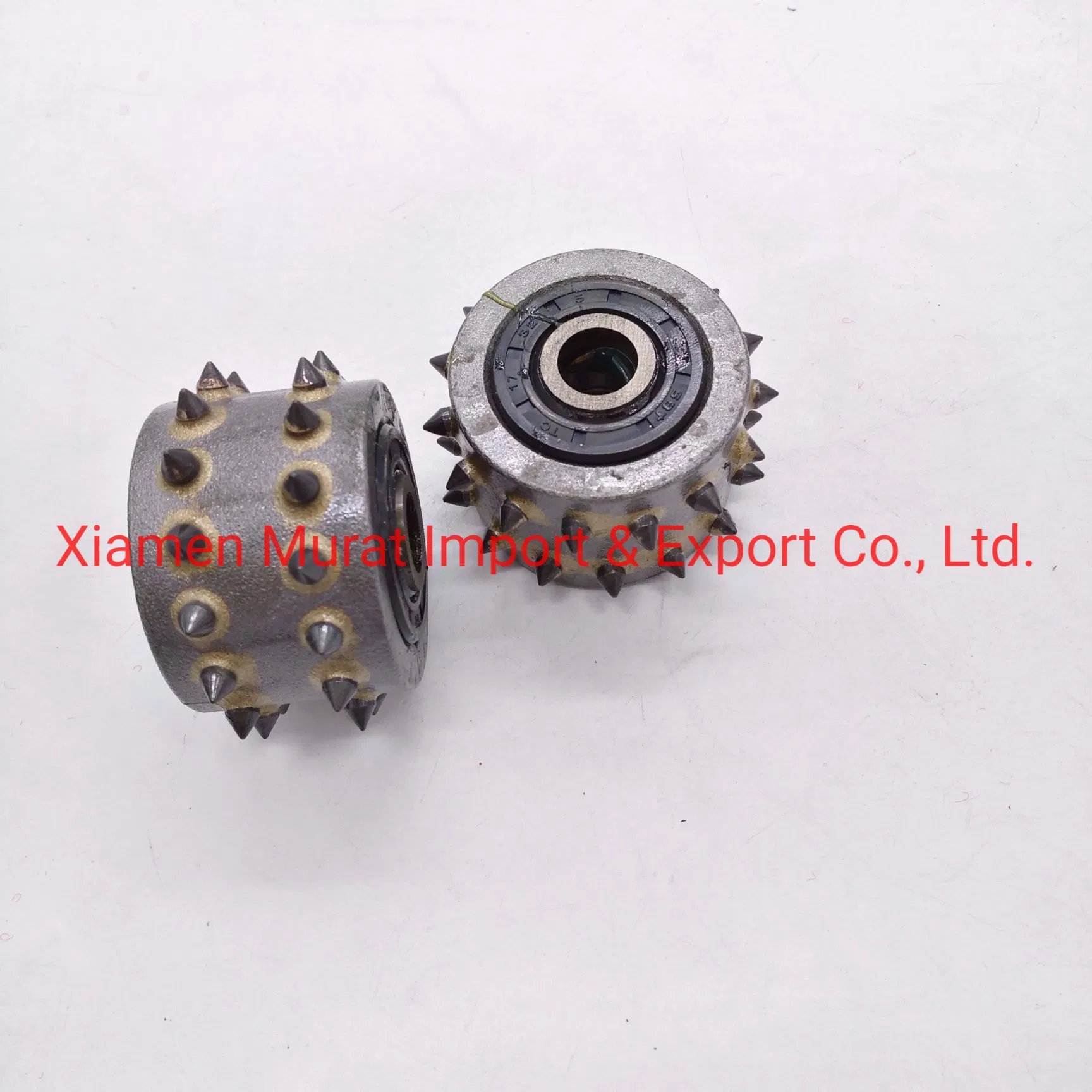 Diamond Bush Hammer Roller with 45 Pins