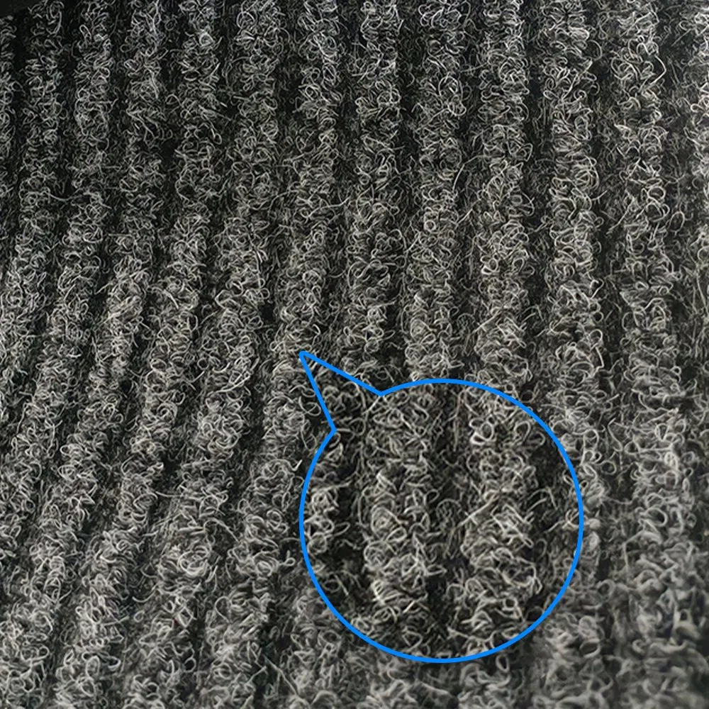 PVC Floor Mat Polyester Stain Resistant Doormat Exhibition Capret