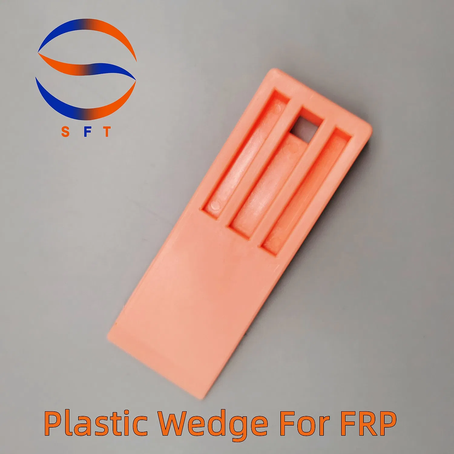 53mm Width 150mm Length 19mm Thickness Plastic Wedge for FRP