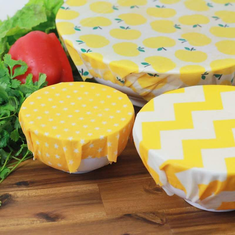 Beeswax Food Wrap Zero Waste Cheese and Sandwich Wrappers