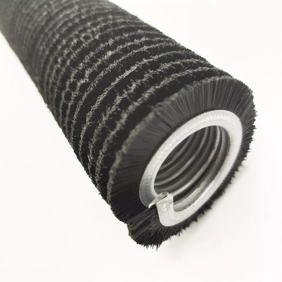 Спиральная щетка для очистки и полировки