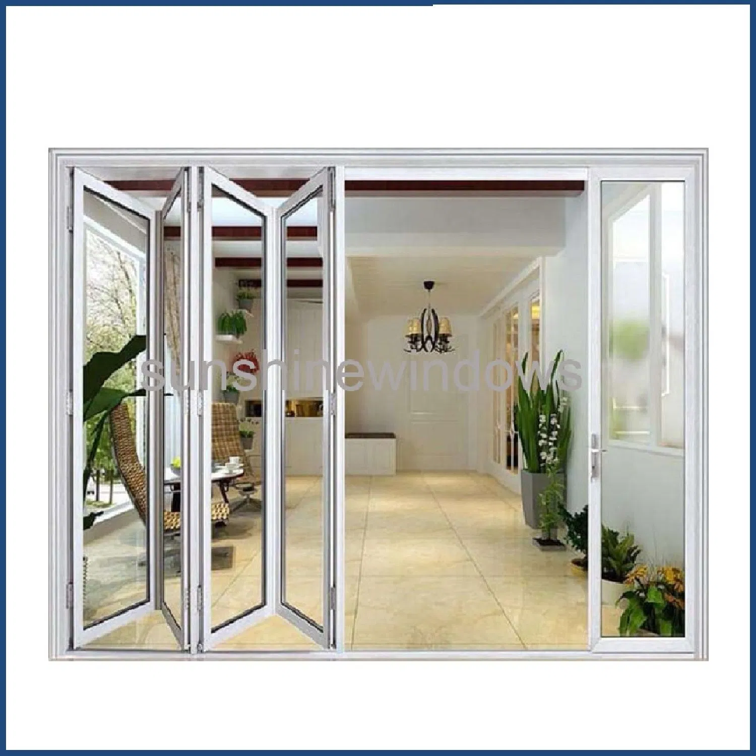 Impact PVC Folding Door for Your House