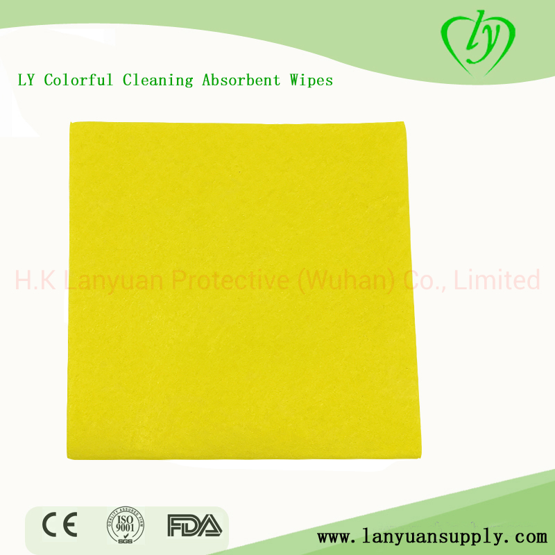 Needle Non-Woven Microfiber Cleaning Cloth Absorbent Wipes