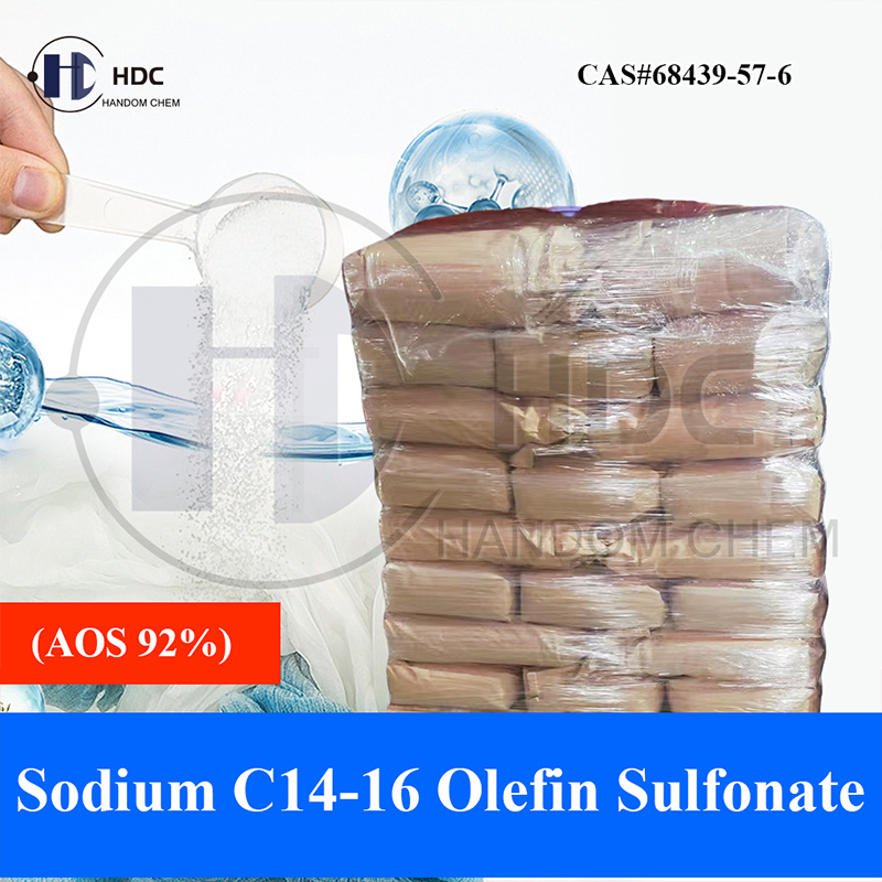 Manufacture Aos 92% Sodium Alpha-Olefin Sulfonate for Laundry Detergent Detergent Raw Material