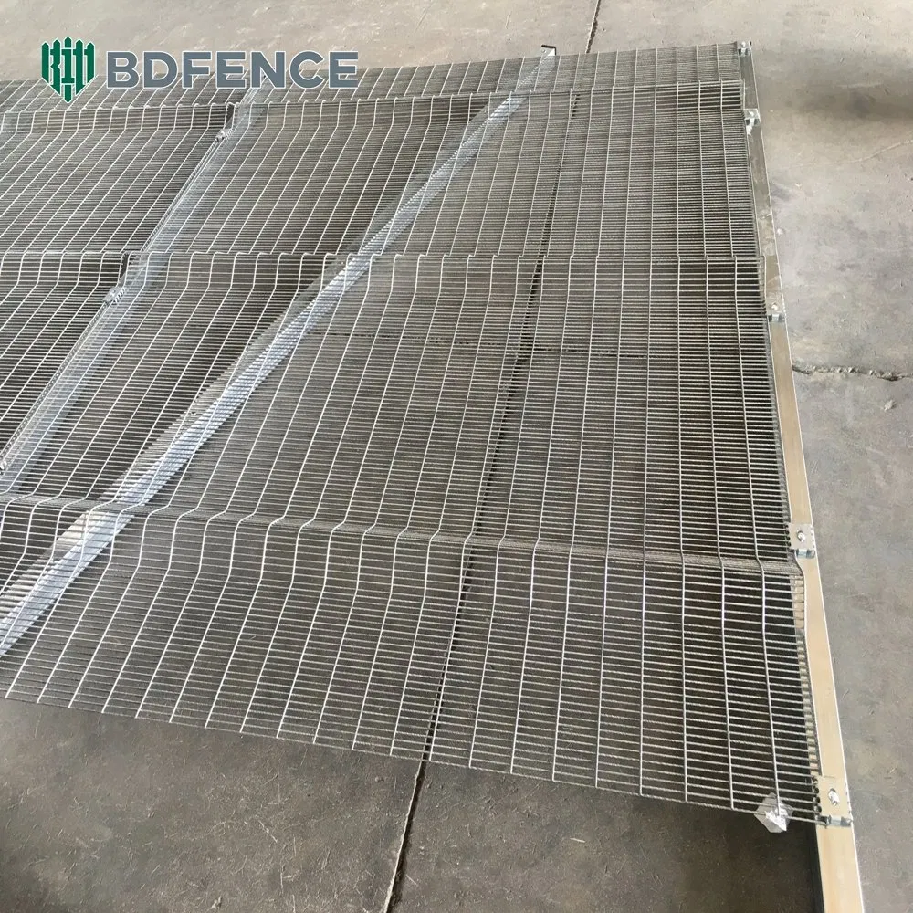 Galvanized Anti-Climb 358 Safety Fence Panels Security Fence Anti Climb for Prison 358 Fence High Security Fences Mesh Wire Fencing
