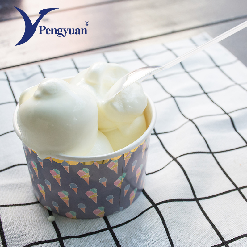 Biodegradable Ice Cream Cup Printed Disposable Paper Cup