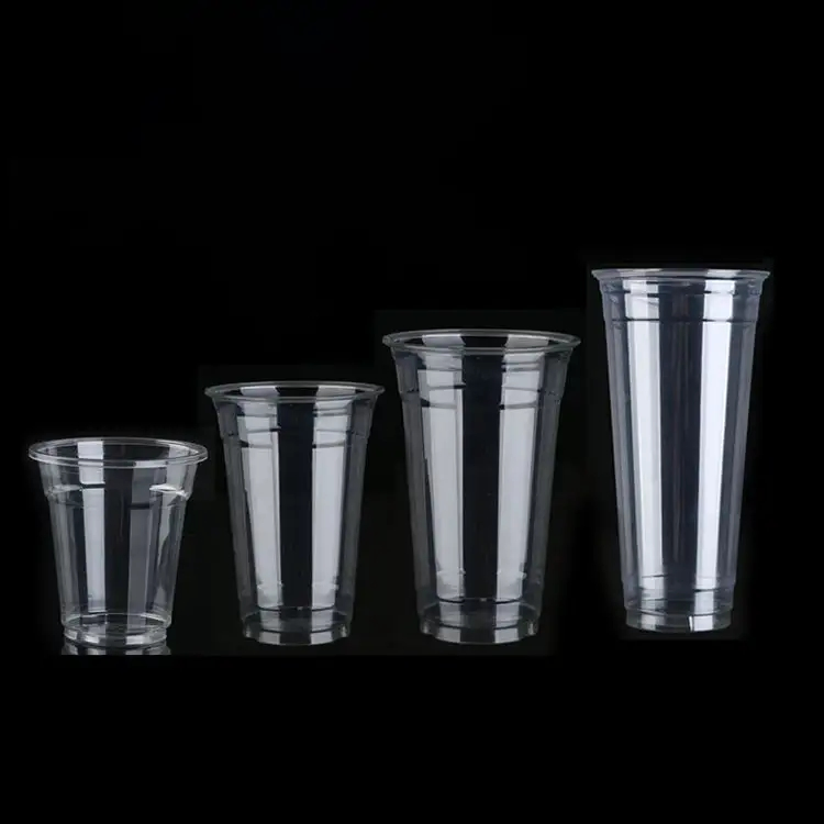 Прозрачный пластиковый стакан 16oz/22oz для Bubble Tea