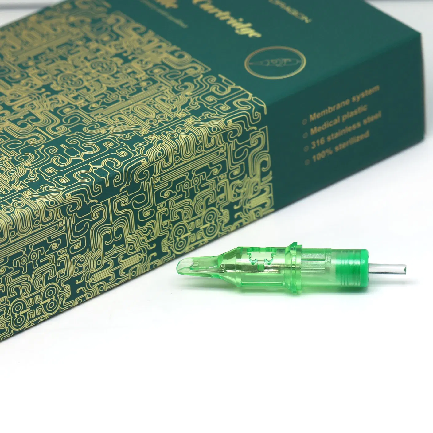 Sterilized Disposable Rl/RS/RM/M1 Circular Magnum Tattoo Needle Cartridges Premium for Safe Precise Tattoo Lining Shading Microblading