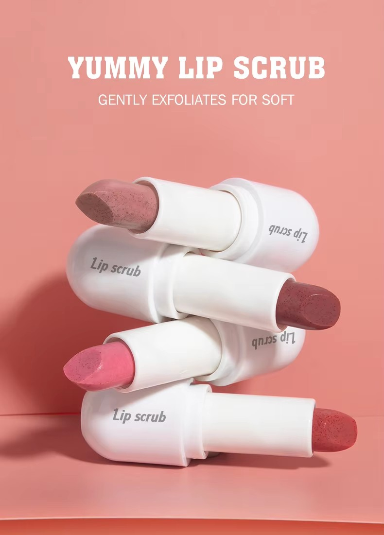 OEM Private Label Your Own Logo Custom Sugar Lip Scrub Vegan Exfoliatiing Sugar Lip Scrub