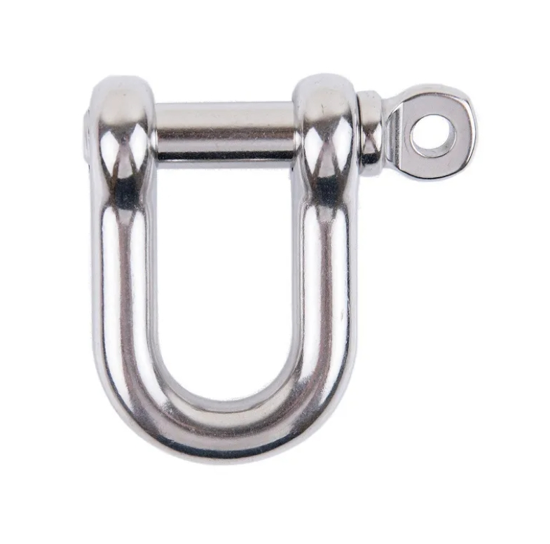 High Tensile Zinc Plated D Shape Shackle with Screw Pin Bow Shackles