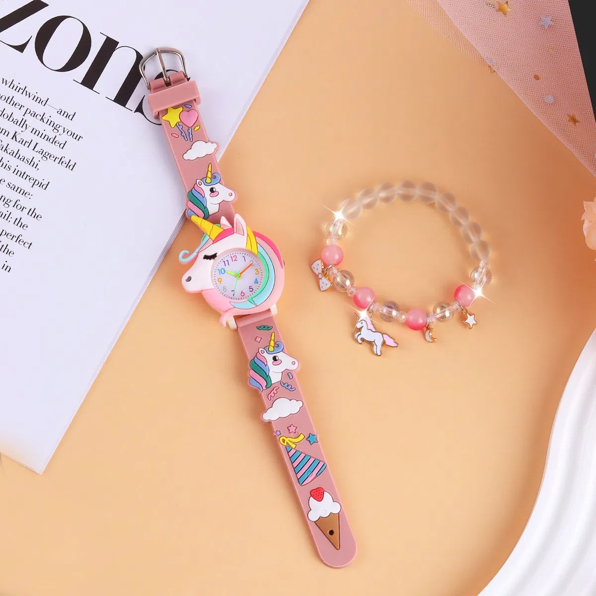 Cartoon Unicorn Watch Versatile Cute Unicorn Bracelet